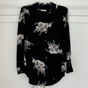 Equipment Femme Floral Silk Shirt